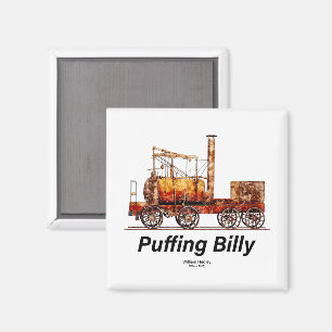Aimant Foudre Billy Steam Train Anglais Locomotive