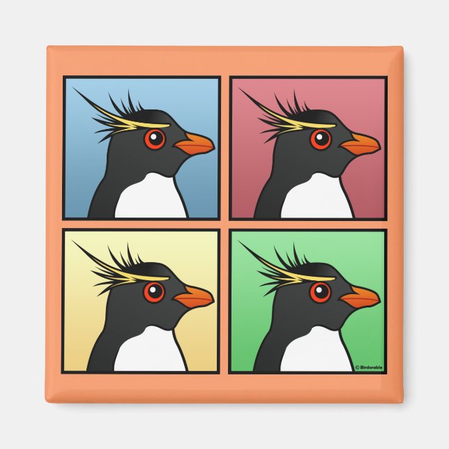Aimant Four Color Rockhopper (Devant)