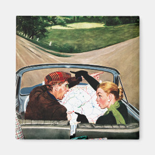 Aimant Fourchette dans la route