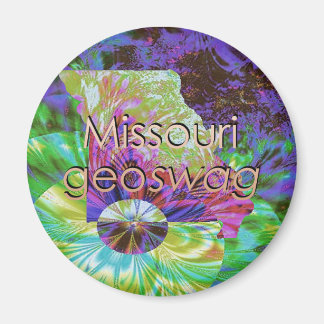 Aimant Fournitures de géocaching de l'État du Missouri Ma