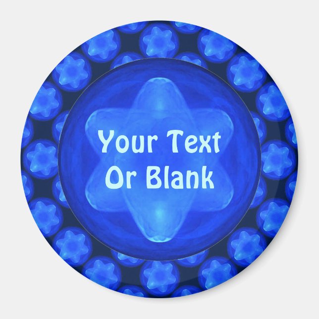 Aimant Fractal Bluestar (Devant)