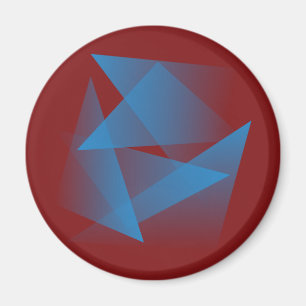 Aimant Fragments bleus flottants