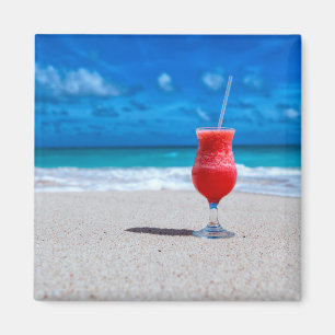 Aimant Fraise Daiquiri Tropical Punch Caribbean Beach