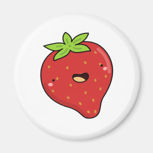 Aimant Fraise de Cute Kawaii