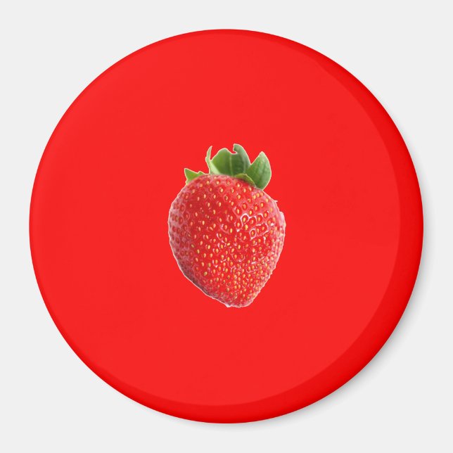 Aimant Fraise d'été (Devant)