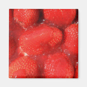 Aimant Fraises dans l'aimant de gelée