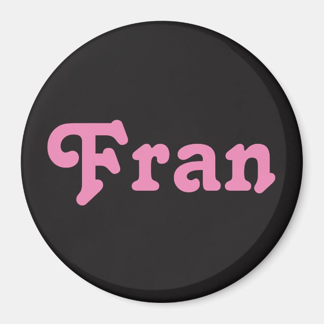 Aimant Fran magnétique (Devant)