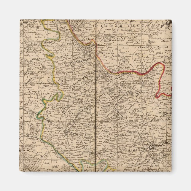 Aimant France et Belgique (Devant)