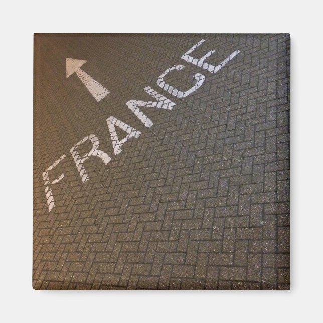 Aimant France, par ici ! (Devant)