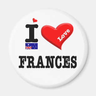 Aimant FRANCES - I Love