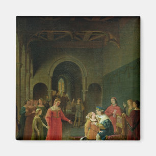 Aimant Francois I présenté à Louis XII