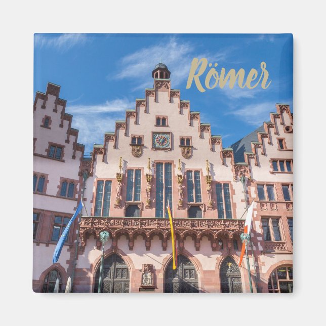 Aimant Frankfurter Roemer Allemagne Mairie de Francfort (Devant)