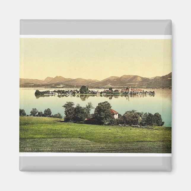 Aimant Fraueninsel, Chiemsee, Haute Bavière, Allemagne (Devant)