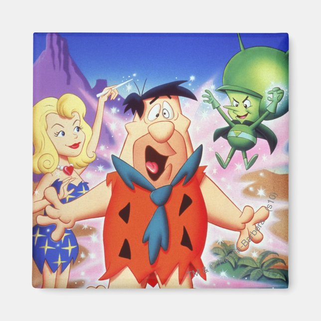 Aimant Fred Flintstone Sous Un Spell (Devant)