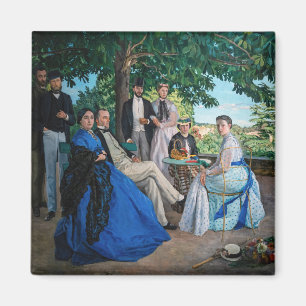 Aimant Frédéric Bazille - La Réunion de Famille