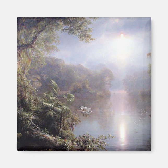 Aimant Frederic Church, Le fleuve de la vie, (Devant)