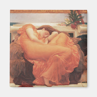 Aimant Frédéric Lord Leighton Flaming Juin Art Carré
