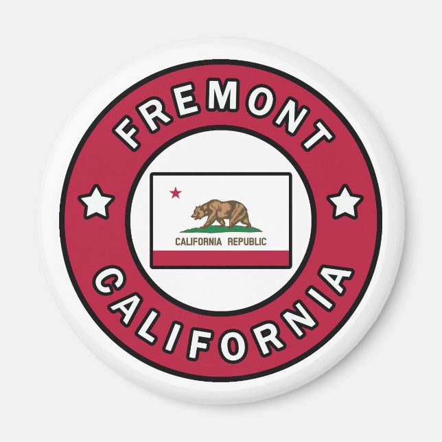 Aimant Fremont Californie (Devant)
