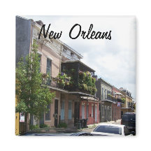 French Quarter Street View New Orleans Louisiane