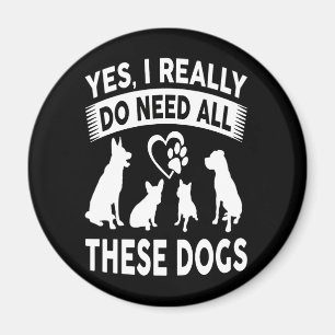 Aimant Frenchie Gift  Oui, J'Ai Vraiment Besoin De Tous C