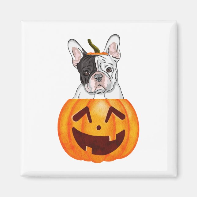 Aimant Frenchie Halloween (Devant)