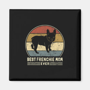 Aimant Frenchie Maman Jamais Rétro French Buldog Chien Ma