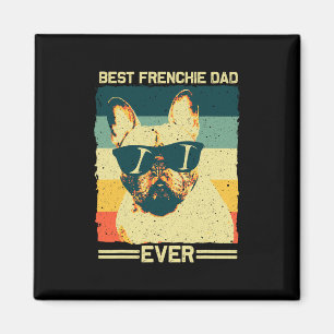 Aimant Frenchie Papa Design Hommes Père Français Bulldog
