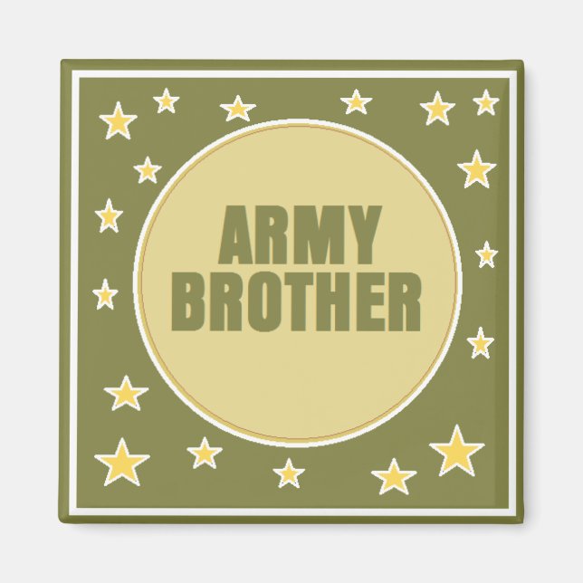 Aimant FRÈRE DE L'ARMÉE (Devant)