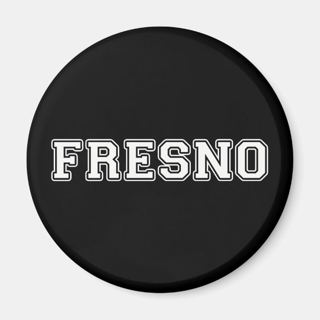 Aimant Fresno Californie (Devant)
