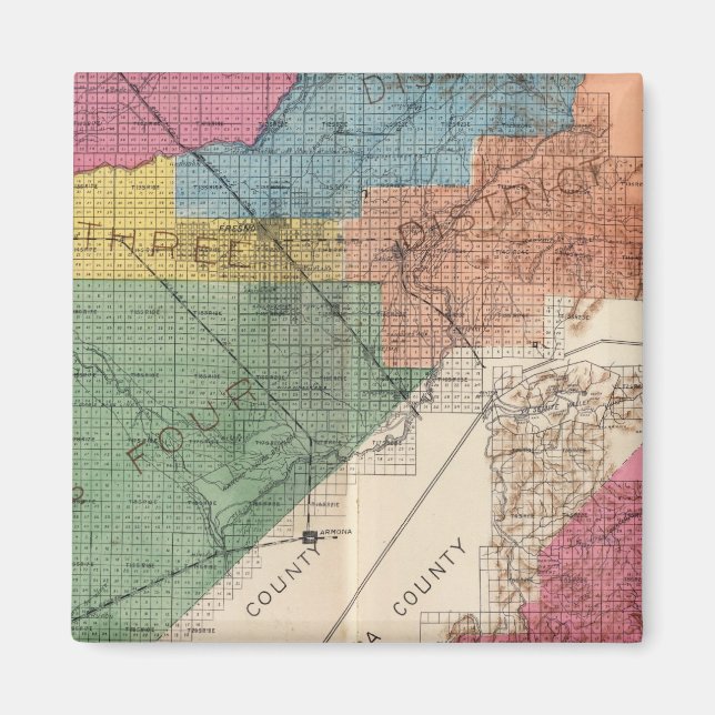 Aimant Fresno County, Californie 31 (Devant)