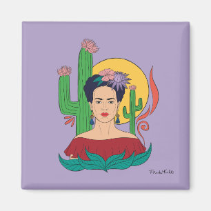 Aimant Frida Kahlo Desert Graphic