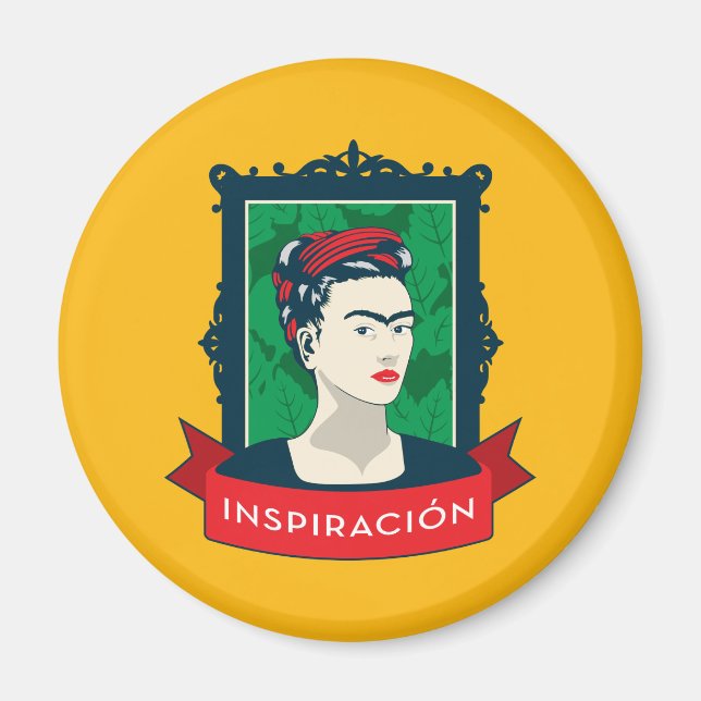 Aimant Frida Kahlo | Inspiración (Devant)