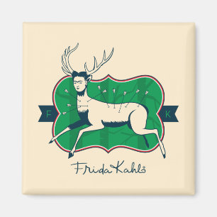 Aimant Frida Kahlo   les cerfs communs blessés