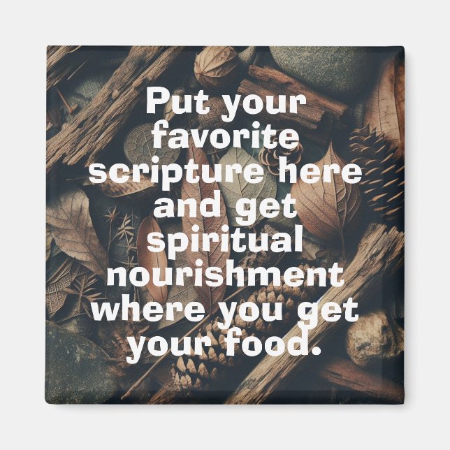 Aimant Fridge Faith (Devant)