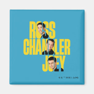 Aimant FRIENDS™ Ross, Chandler et Joey