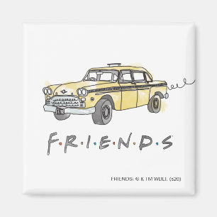 Aimant FRIENDS™   Taxi Cab