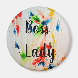 Aimant frigo Boss Lady