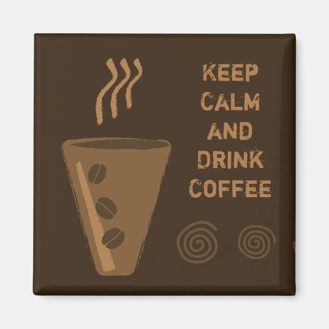 Aimant frigo café (Devant)