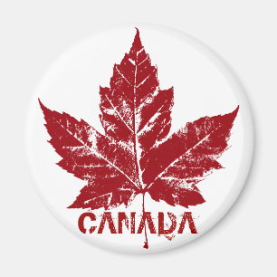Aimant frigo Canada Souvenir Canada Feuille d'érab
