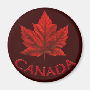Aimant frigo Canada Souvenir Canada Feuille d'érab