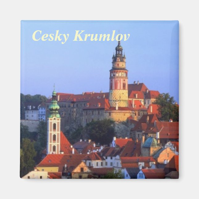 Aimant frigo Cesky Krumlov (Devant)