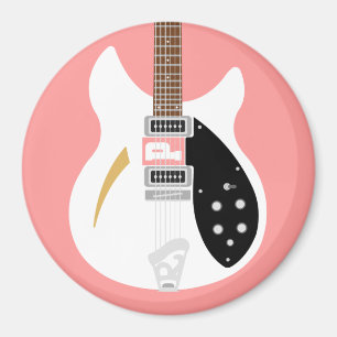 Aimant Frigo de guitare Mod Brit Pop Art