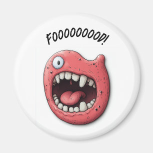 Aimant frigo "Hungry Mouth" !