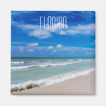 Aimant frigo plage de Floride