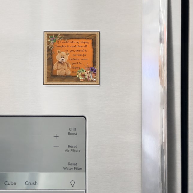 Aimant frigo pour n'importe qui (In situ (réfrigérateur))