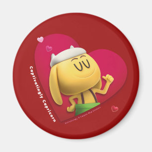Aimant frigo Saint Valentin pour Capricorn
