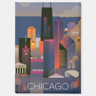Aimant frigorifique de Chicago