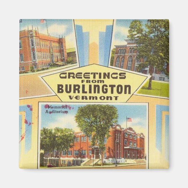 Aimant From Burlington Vermont (Devant)