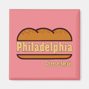 Aimant Fromage Philly Steak, changer de couleurs, ajouter