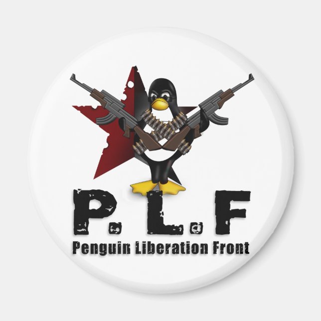 Aimant Front de libération des pingouins (Devant)